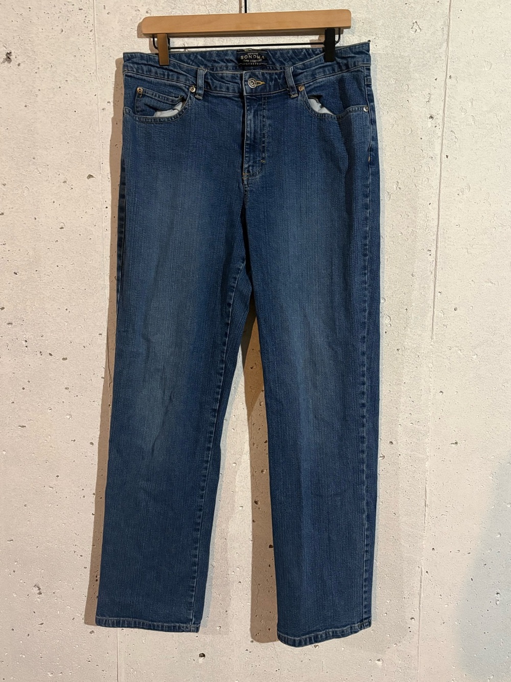 Genuine Sonoma Jean Company Stretch Straight Jeans | Size: 10